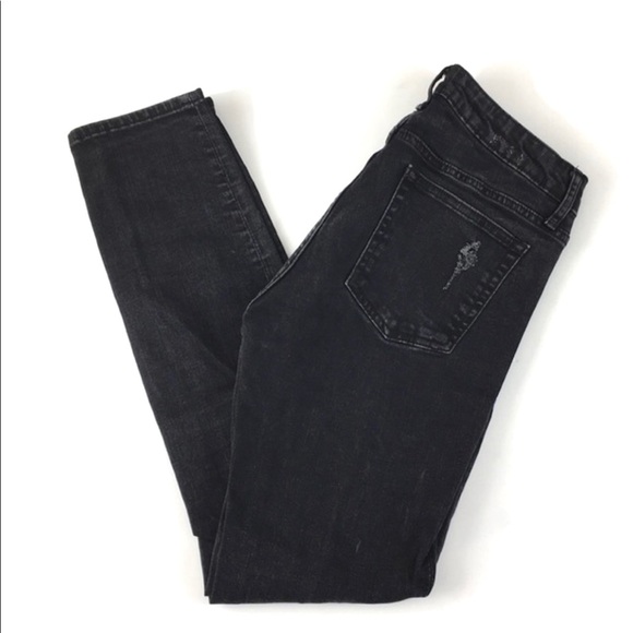 GAP Denim - Gap 1969 Always Skinny High Rise Black Jeans